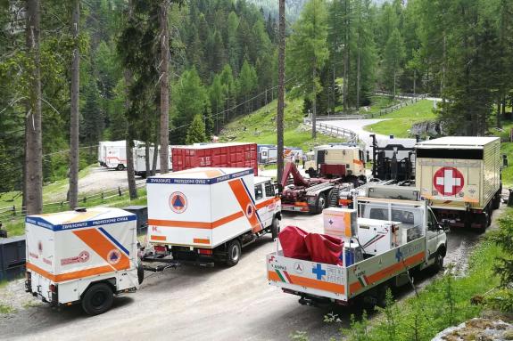 24-Stunden Großübung im Martelltal (21. und 22. Juni 2019); Fotos: Sepp 