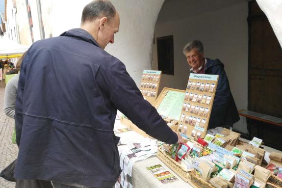 Blumen- und Gartenmarkt Glurns 2018; Fotos: Dany/Ossi