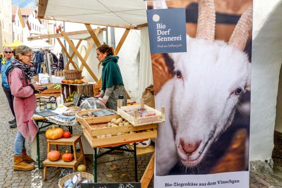Bunter Herbstmarkt in Glurns, 12. Oktober 2019. Fotos: Sepp