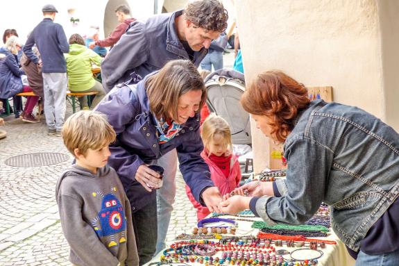 Bunter Herbstmarkt in Glurns, 12. Oktober 2019. Fotos: Sepp