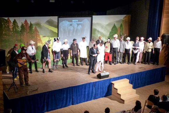 Faschingsrevue 2018 des MGV Schlanders; Fotos: Sepp