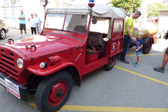 Feuerwehrfest mit Oldtimertreffen in Latsch; Einzug vom 23. Juli 2017; Fotos: Sepp