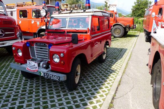 Feuerwehrfest mit Oldtimertreffen in Latsch; Einzug vom 23. Juli 2017; Fotos: Sepp