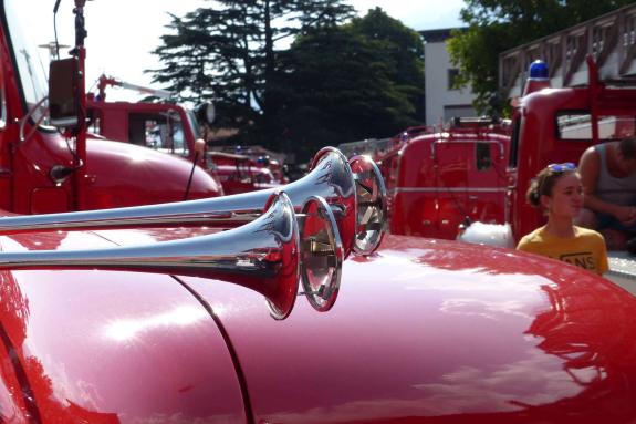 Feuerwehrfest mit Oldtimertreffen in Latsch; Einzug vom 23. Juli 2017; Fotos: Sepp