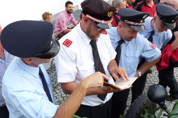 Feuerwehrfest mit Oldtimertreffen in Latsch; Einzug vom 23. Juli 2017; Fotos: Sepp