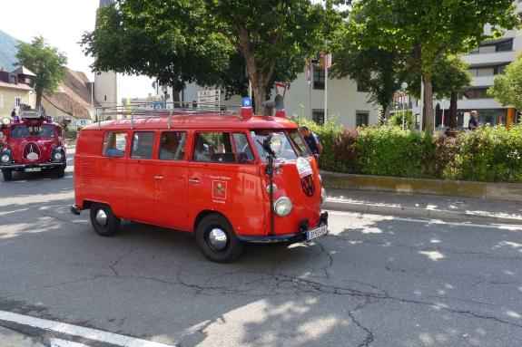 Feuerwehrfest mit Oldtimertreffen in Latsch; Einzug vom 23. Juli 2017; Fotos: Sepp