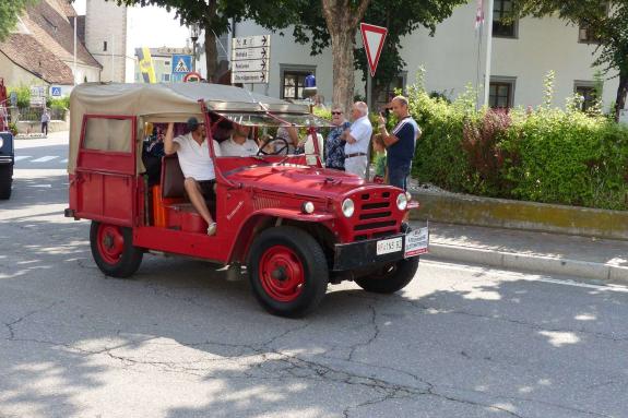 Feuerwehrfest mit Oldtimertreffen in Latsch; Einzug vom 23. Juli 2017; Fotos: Sepp