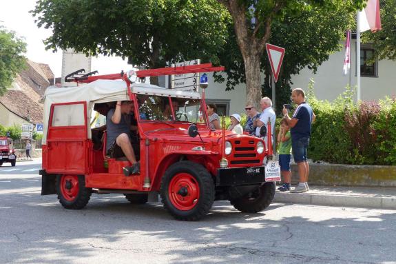 Feuerwehrfest mit Oldtimertreffen in Latsch; Einzug vom 23. Juli 2017; Fotos: Sepp