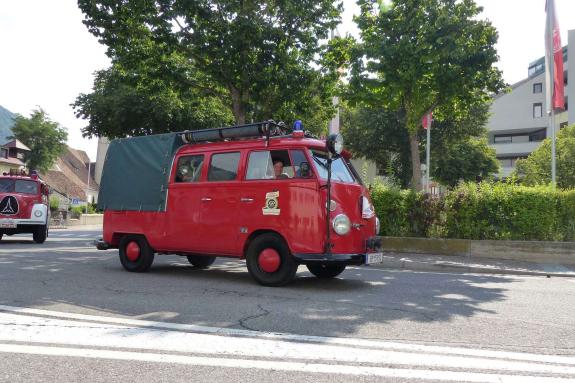 Feuerwehrfest mit Oldtimertreffen in Latsch; Einzug vom 23. Juli 2017; Fotos: Sepp