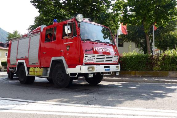 Feuerwehrfest mit Oldtimertreffen in Latsch; Einzug vom 23. Juli 2017; Fotos: Sepp