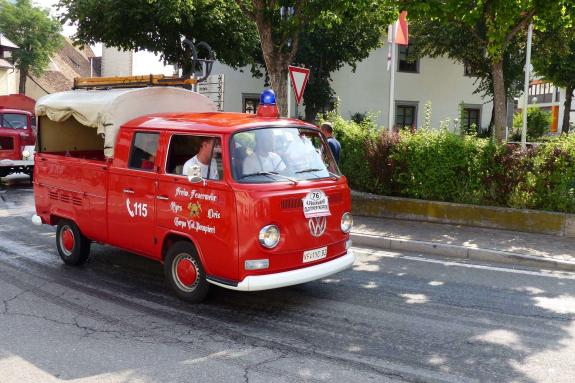 Feuerwehrfest mit Oldtimertreffen in Latsch; Einzug vom 23. Juli 2017; Fotos: Sepp