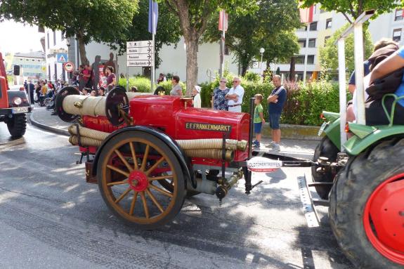 Feuerwehrfest mit Oldtimertreffen in Latsch; Einzug vom 23. Juli 2017; Fotos: Sepp