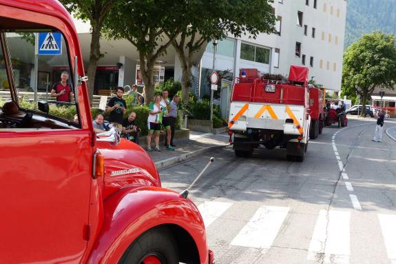 Feuerwehrfest mit Oldtimertreffen in Latsch; Einzug vom 23. Juli 2017; Fotos: Sepp