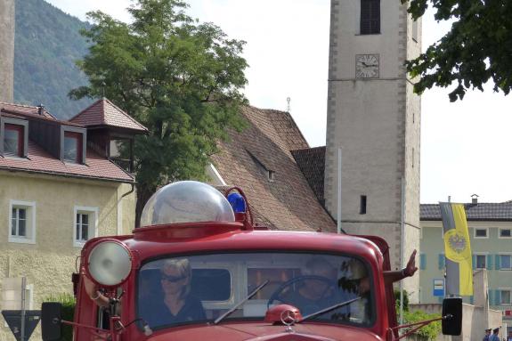 Feuerwehrfest mit Oldtimertreffen in Latsch; Einzug vom 23. Juli 2017; Fotos: Sepp