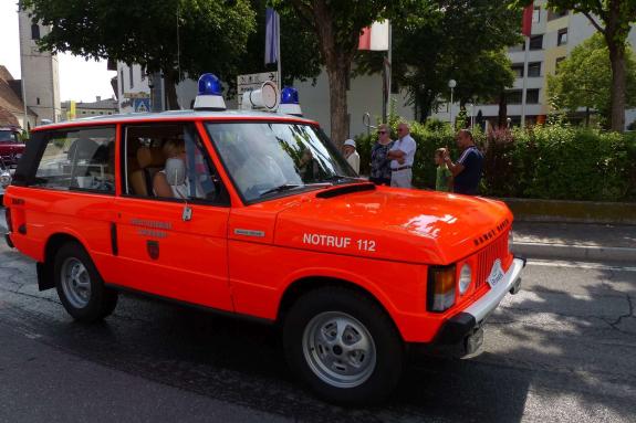 Feuerwehrfest mit Oldtimertreffen in Latsch; Einzug vom 23. Juli 2017; Fotos: Sepp