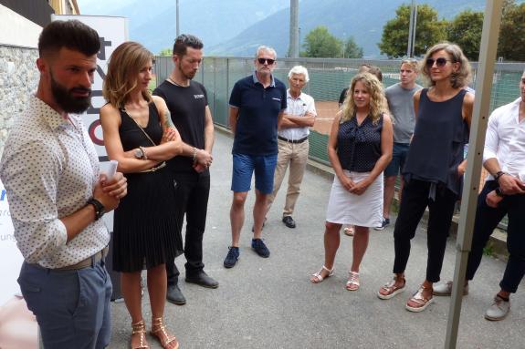 FITon24: Neues Gesundheits- & Fitnesszentrum in Schlanders; Bilder der Eröffnung am 4. August 2018; Fotos: Sepp