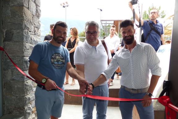 FITon24: Neues Gesundheits- & Fitnesszentrum in Schlanders; Bilder der Eröffnung am 4. August 2018; Fotos: Sepp