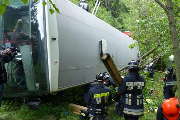 Großübung vom 25. Mai 2019 in Prad; Fotos: Sepp