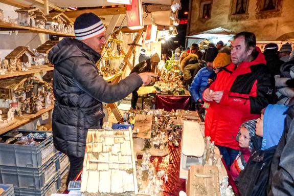 Licht, Düfte und Klänge beim Glurnser Advent 2019; Fotos: Sepp
