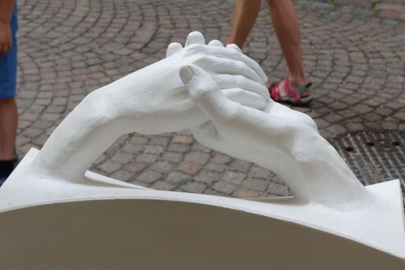 Mittelalter und altes Handwerk in Glurns beim Laubenmarkt am 15.06.2019. Fotos: Sepp