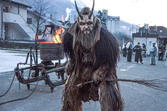 Nikolausumzug in Latsch, 05.12.2019; Fotos: Michael Andres