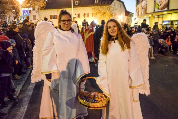 Nikolausumzug in Latsch, 05.12.2019; Fotos: Michael Andres