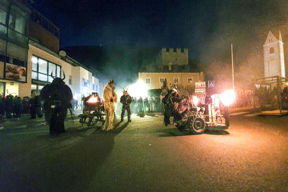 Nikolausumzug in Latsch, 05.12.2019; Fotos: Michael Andres