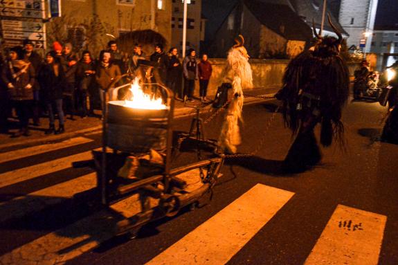 Nikolausumzug in Latsch, 05.12.2019; Fotos: Michael Andres