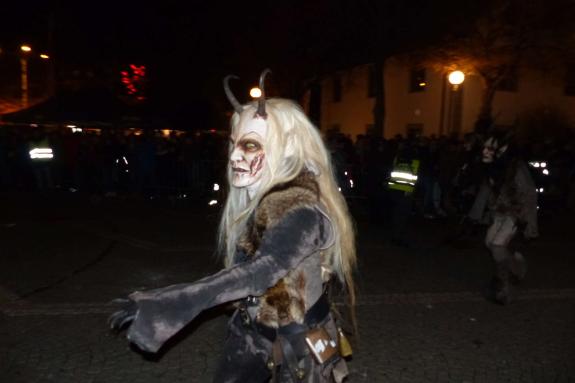 Tuifl- und Krampustreffen in Latsch; 17.11.2018; Fotos: Sepp