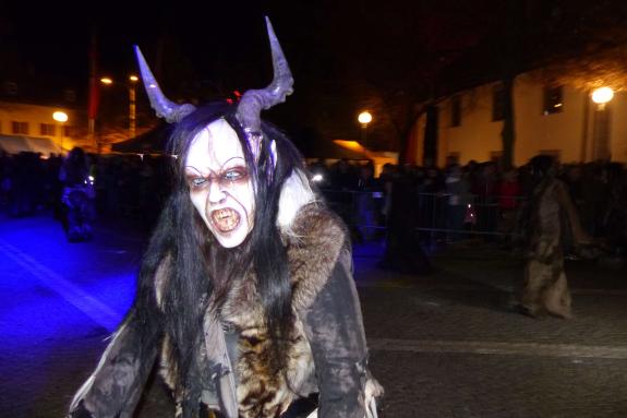 Tuifl- und Krampustreffen in Latsch; 17.11.2018; Fotos: Sepp