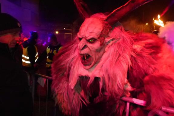 Tuifl- und Krampustreffen in Latsch; 17.11.2018; Fotos: Sepp