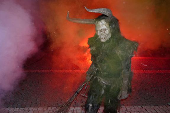 	 Tuifl- und Krampustreffen in Latsch; 17.11.2018; Fotos: Sepp