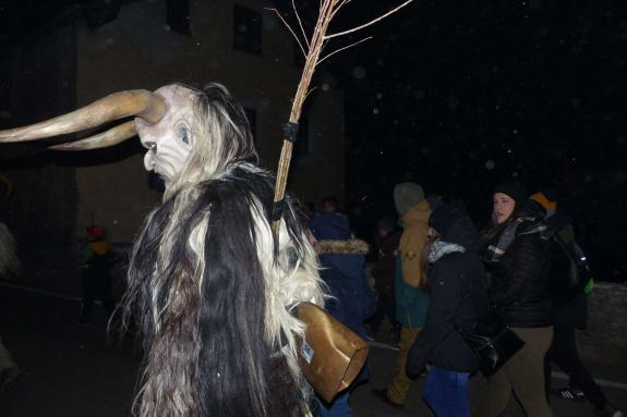 Umzug der Laatscher Calva Tuifl; Fotos: Sepp