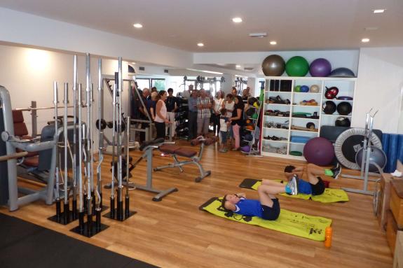 Viel Neues im „SportWell“ in Mals; Bilder der Eröffnungsfeier vom 15.09.2018; Fotos: Sepp