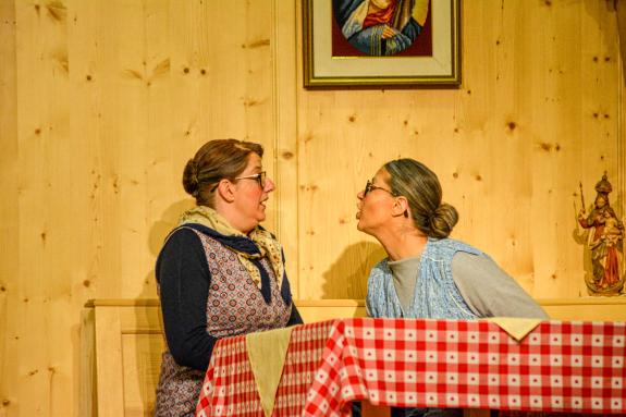 "Zwei harte Kerle" - Theater in Martell; Fotos: Ingeborg Rechenmacher