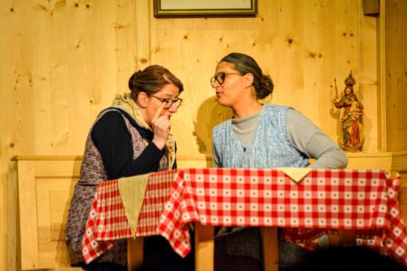 "Zwei harte Kerle" - Theater in Martell; Fotos: Ingeborg Rechenmacher