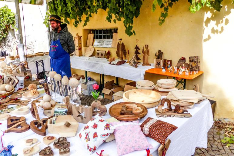 Bunter Herbstmarkt in Glurns, 12. Oktober 2019. Fotos: Sepp