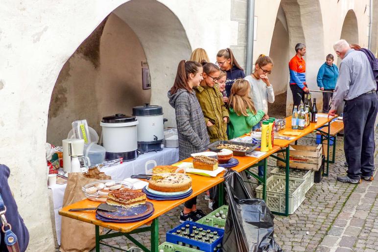 Bunter Herbstmarkt in Glurns, 12. Oktober 2019. Fotos: Sepp