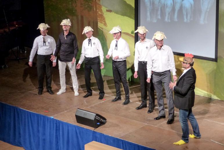 Faschingsrevue 2018 des MGV Schlanders; Fotos: Sepp