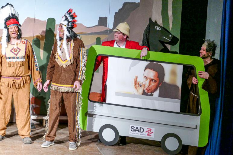 Faschingsrevue 2020 des MGV Schlanders. Fotos: Sepp  