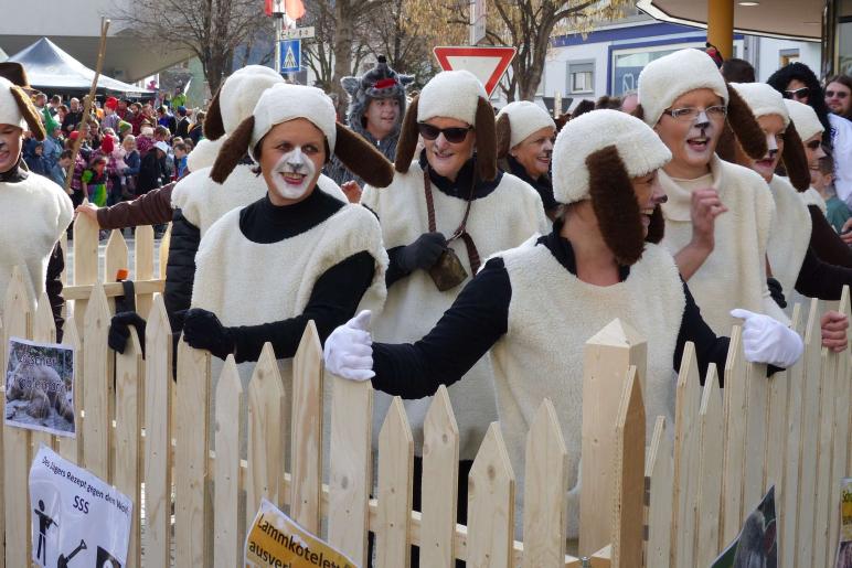 Faschingsumzug 2019 in Latsch; Fotos: Sepp 