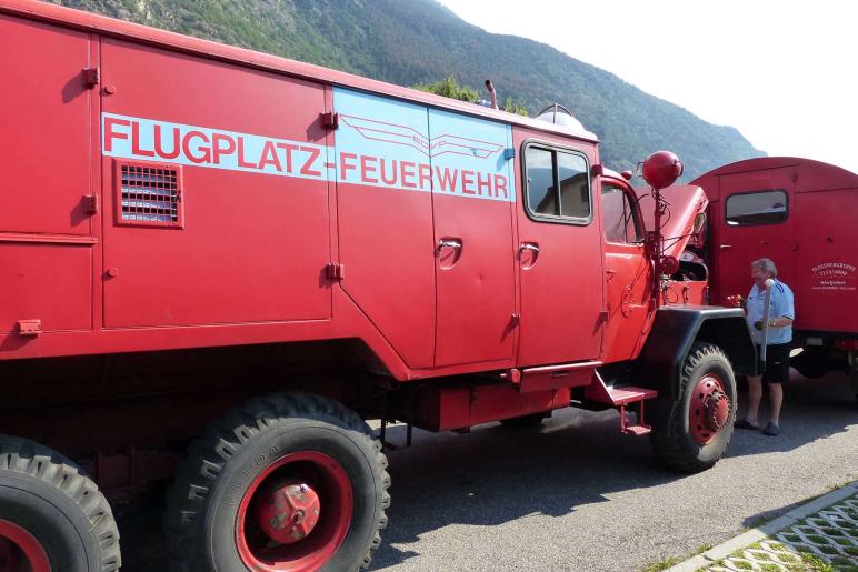 Feuerwehrfest mit Oldtimertreffen in Latsch; Einzug vom 23. Juli 2017; Fotos: Sepp