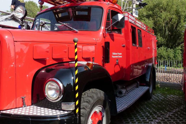Feuerwehrfest mit Oldtimertreffen in Latsch; Einzug vom 23. Juli 2017; Fotos: Sepp