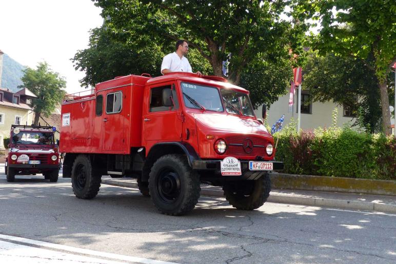 Feuerwehrfest mit Oldtimertreffen in Latsch; Einzug vom 23. Juli 2017; Fotos: Sepp