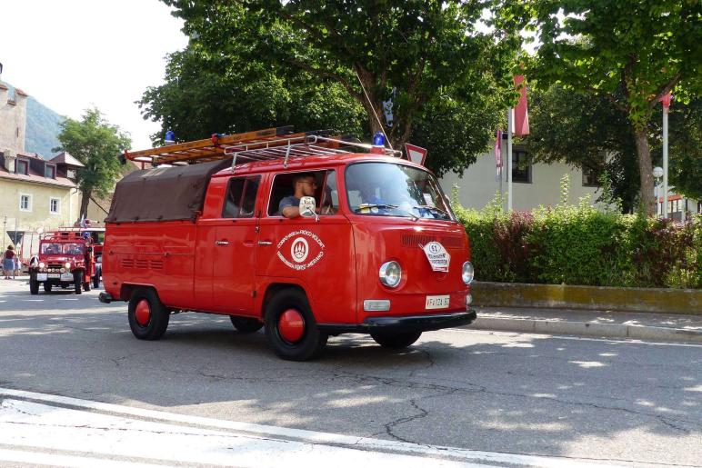 Feuerwehrfest mit Oldtimertreffen in Latsch; Einzug vom 23. Juli 2017; Fotos: Sepp