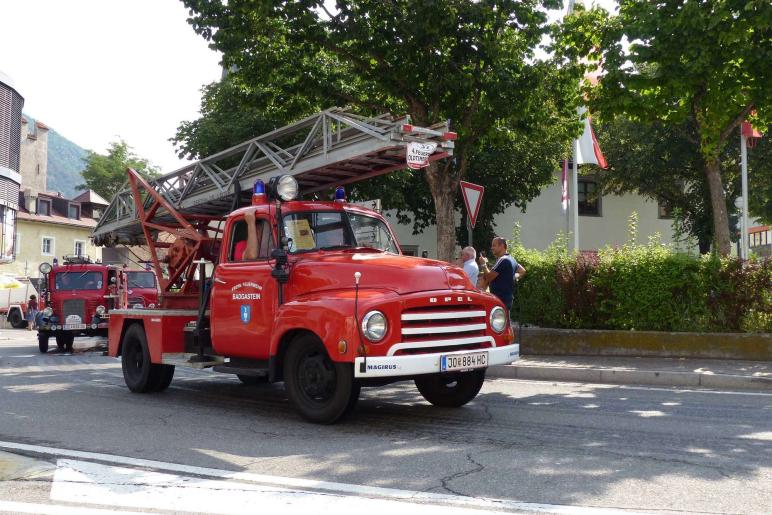 Feuerwehrfest mit Oldtimertreffen in Latsch; Einzug vom 23. Juli 2017; Fotos: Sepp
