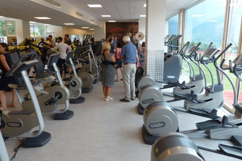FITon24: Neues Gesundheits- & Fitnesszentrum in Schlanders; Bilder der Eröffnung am 4. August 2018; Fotos: Sepp