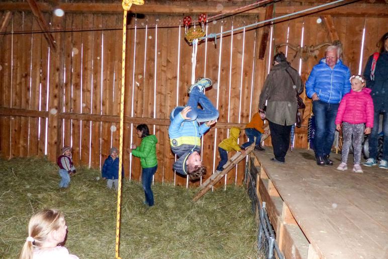 KleinDORFgeflüster im Bergsteigerdorf Matsch unter dem Motto „schaugn. lousn. koschtn“; 19.10.2019; Fotos: Sepp
