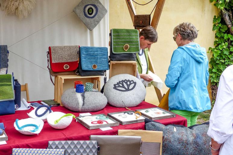 Mittelalter und altes Handwerk in Glurns beim Laubenmarkt am 15.06.2019. Fotos: Sepp