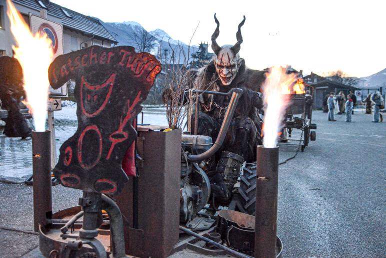 Nikolausumzug in Latsch, 05.12.2019; Fotos: Michael Andres